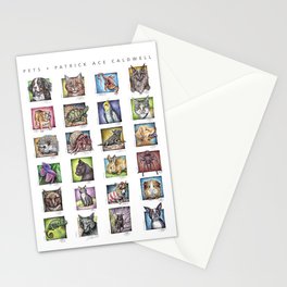 Pet Compilation Stationery Cards