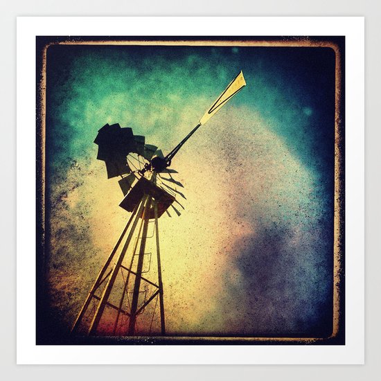 october sky Art Print