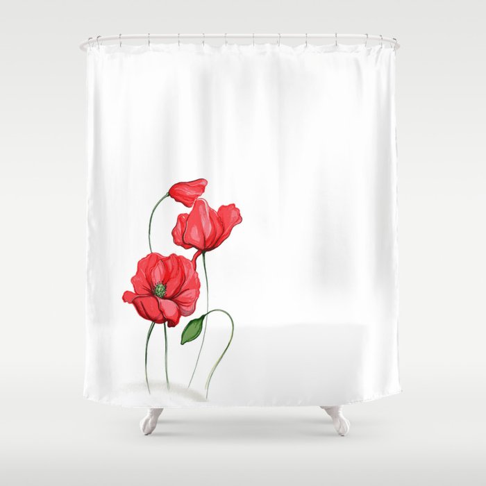 flowers Shower Curtain