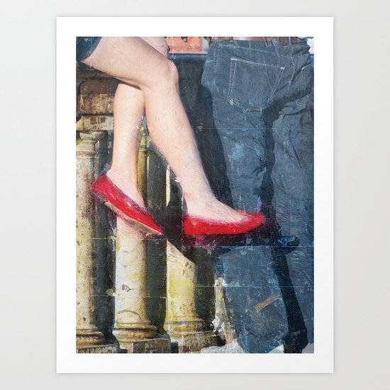 Red Shoes Art Print