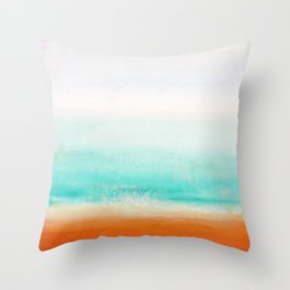 Waves and memories 02 Throw Pillow
