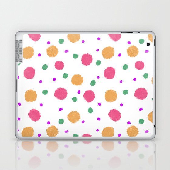 BRIGHT SUMMER ARTIST SPOTS Laptop & iPad Skin