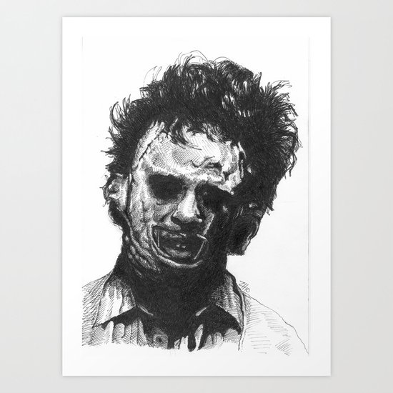 Leatherface Art Print