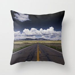 The Long Road Home Throw Pillow