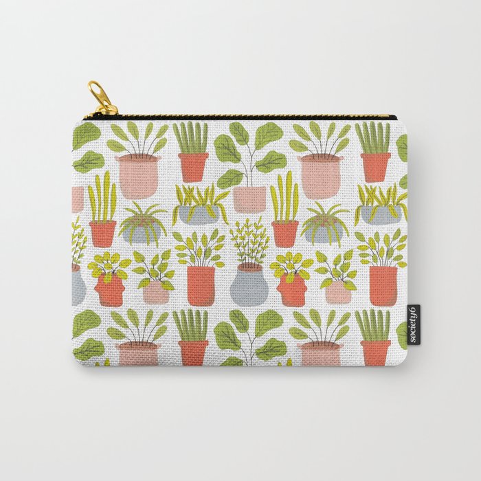 Tiny Plants Carry-All Pouch