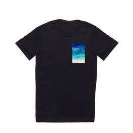Life's A Beach T Shirt | Unique, Tropical, Sand, Beach, Waves, Coastal, Turquoise, Surf, Sea, Teal 