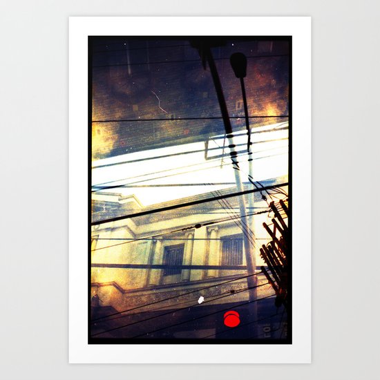child's play (35mm multiple exposure) Art Print
