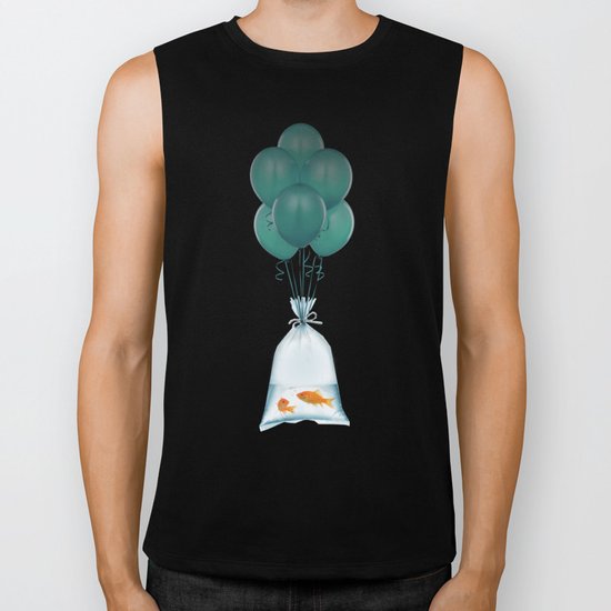 flight to freedom Biker Tank