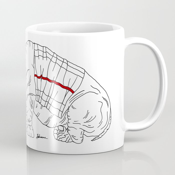 Danger Kids: Reading Rhino Coffee Mug