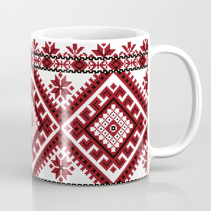 Traditional romanian motif Coffee Mug