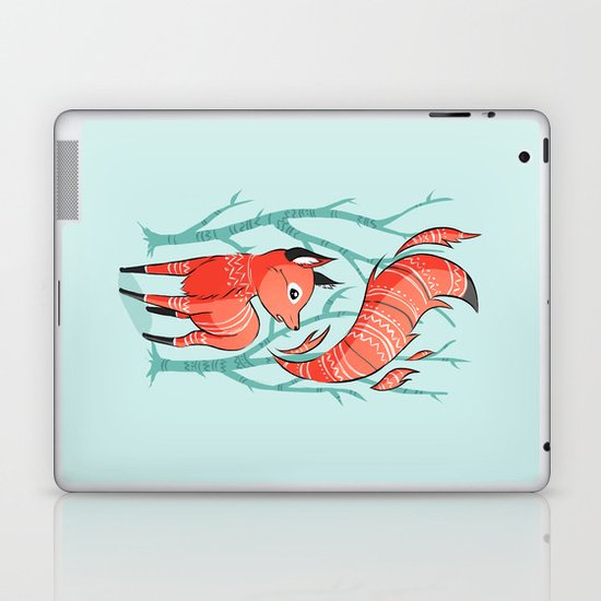 Winter Fox Laptop & iPad Skin