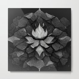 Magma flower3 Metal Print | Magmastarpattern, Stoneflower, Darkdreams, Magneticflowers, Seamlesspattern, Blackandwhie, Hanssolo, Darkmagma, Graphicdesign, Marmur 