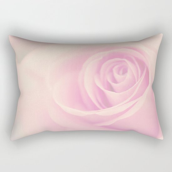 Vintage rose - Beautiful lightpink flower -Roses Rectangular Pillow