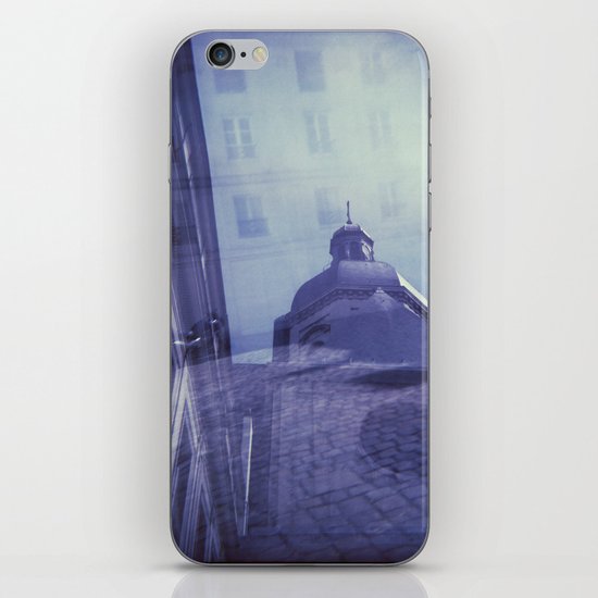 Holga Double Exposure: Eglise Saint-Paul-Saint-Louis, Paris iPhone & iPod Skin