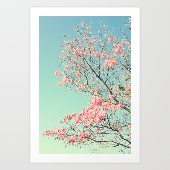 Spring Kissing the Sky Art Print