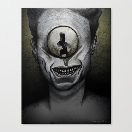 Keep it secret. Canvas Print