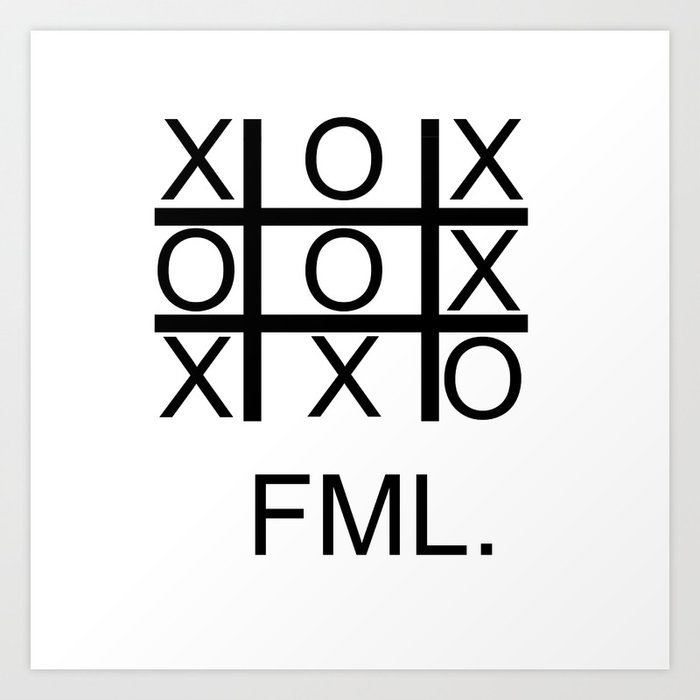 fml art print by