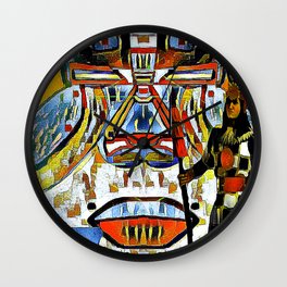 In Rememberance Of The Great Inca Civilization Wall Clock