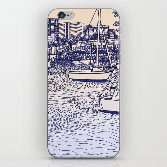 Charles River Esplanade iPhone & iPod Skin