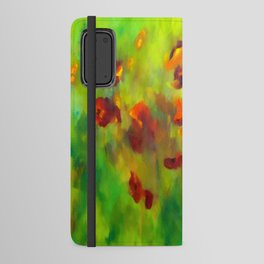 Poppies Android Wallet Case