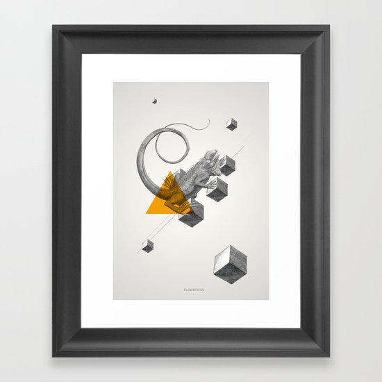 Archetypes Series: Elusiveness Framed Art Print