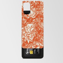 Orange and White No2 art and home decor Android Card Case