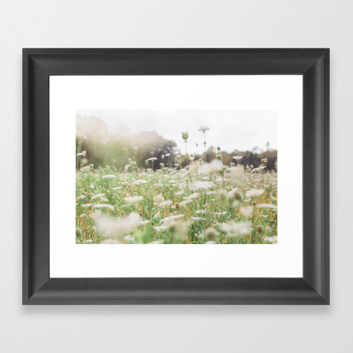 Grow Wild - Flower Photography Framed Art Print