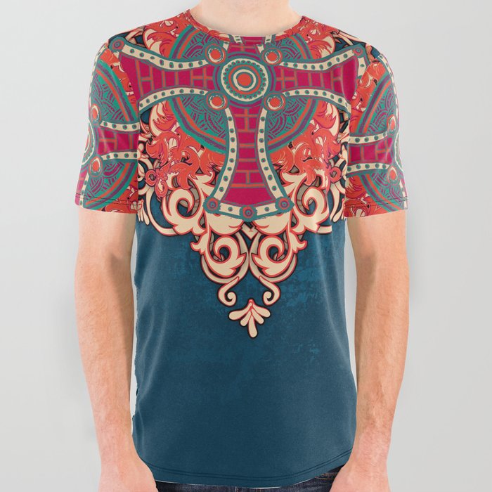 Noble House III All Over Graphic Tee by GrandeDuc | Society6