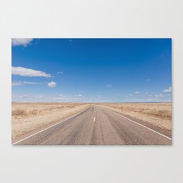 The Drive to Santa Fe - Travel Landscape Photography Canvas Print