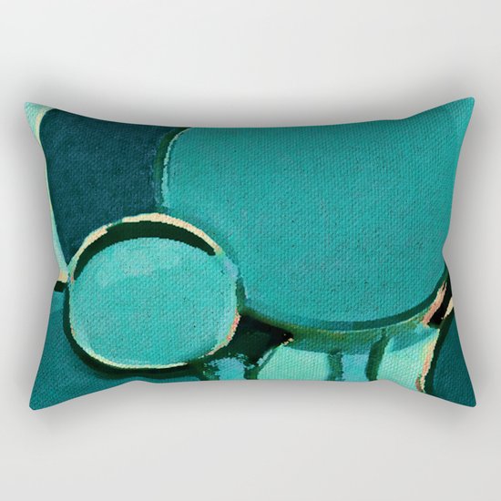 The Bubbles Trees Rectangular Pillow