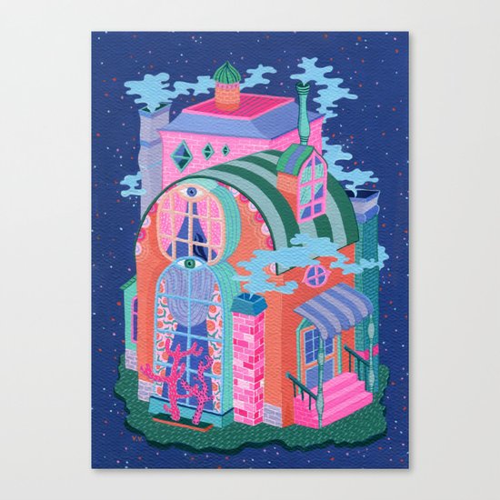 The Seeing House Canvas Print