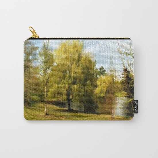 Nature's Harmony - Watercolor Carry-All Pouch