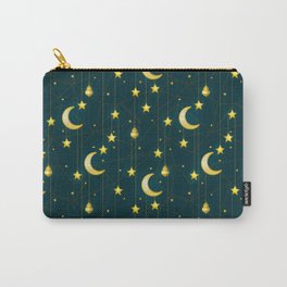 Crescent moon. Arabic geometry Carry-All Pouch