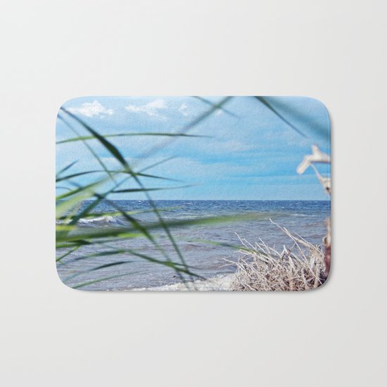 Secluded Beach Bath Mat