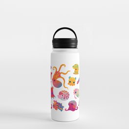 Cephalopod - pastel Water Bottle