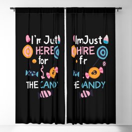 I'm Just Here for the Candy Halloween Blackout Curtain