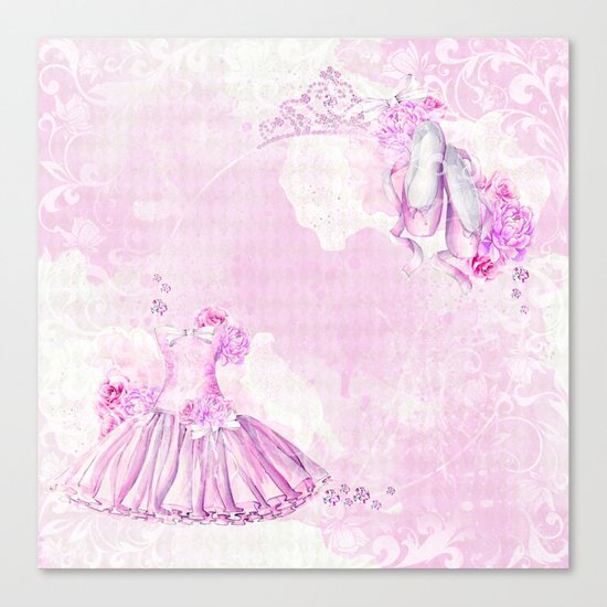 Ballerina #3 Canvas Print