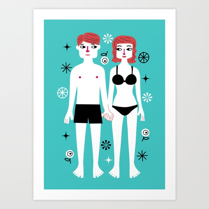 Discover the motif BESIDES EACH OTHER, WE HAVE NOTHING by Andy Westface as a print at TOPPOSTER