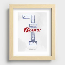 Six Love Recessed Framed Print