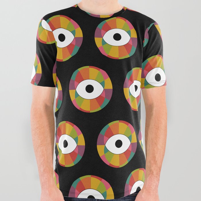 All-Seeing Eye 3 All Over Graphic Tee