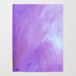Purple Painting Poster