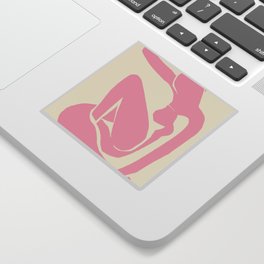 Pink Nude By Henri Matisse HD High Resolution Version Sticker