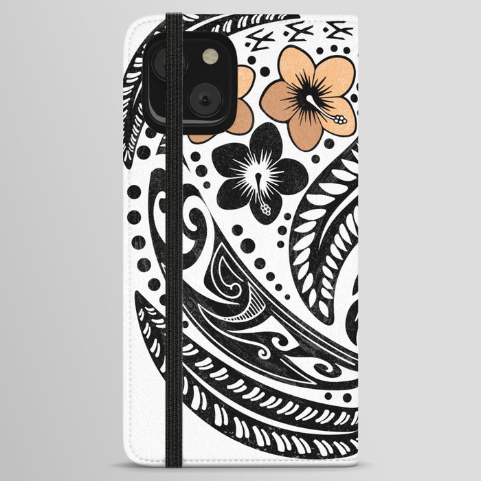 Polynesian Tribal iPhone Wallet Case