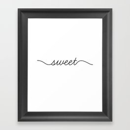 sweet dreams (1 of 2) Framed Art Print