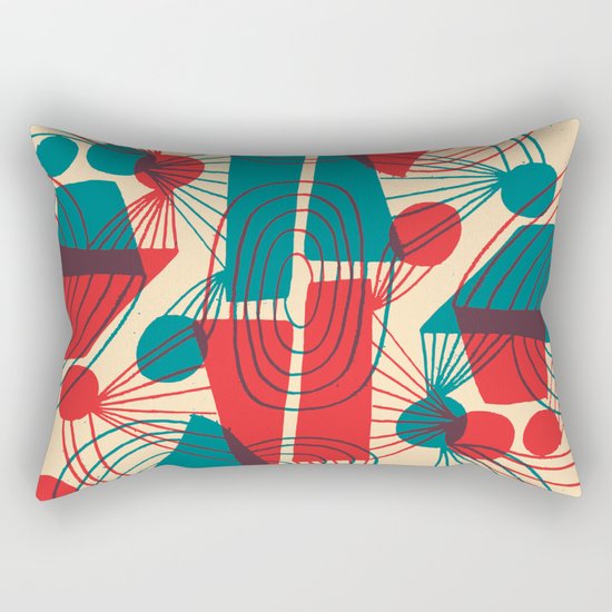 Floating Thoughts Rectangular Pillow