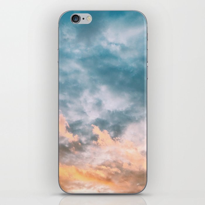 sky is the limit - street lamp iPhone Skin