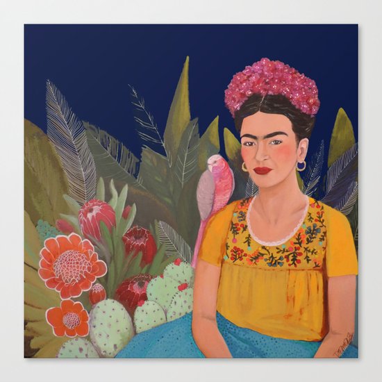 Frida.licious Canvas Print