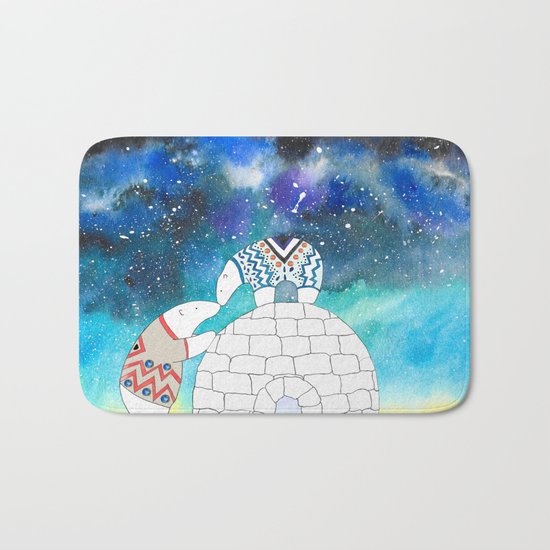 Love Under The Stars Bath Mat