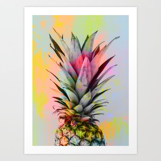 PINEAPPLE 4 Art Print