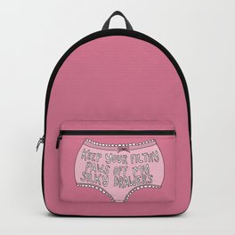 Paws Off Backpack
